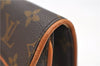 Auth Louis Vuitton Monogram Pochette Florentine Pouch Waist Bag M51855 LV 7999D