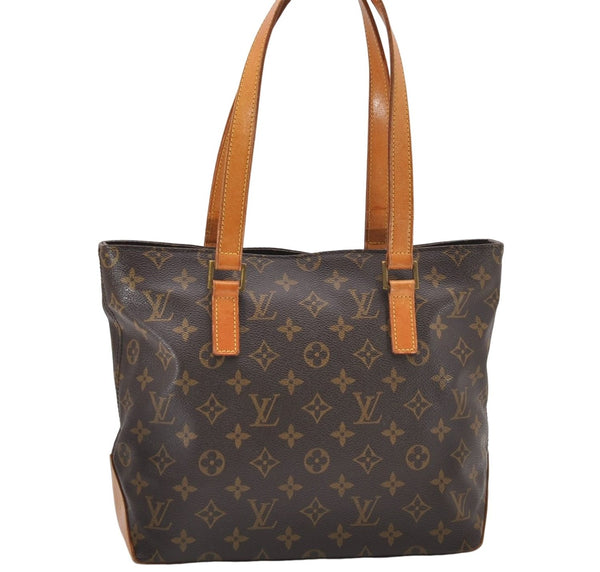 Authentic Louis Vuitton Monogram Cabas Piano Tote Bag M51148 LV 8000D