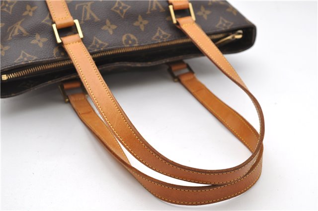 Authentic Louis Vuitton Monogram Cabas Piano Tote Bag M51148 LV 8000D