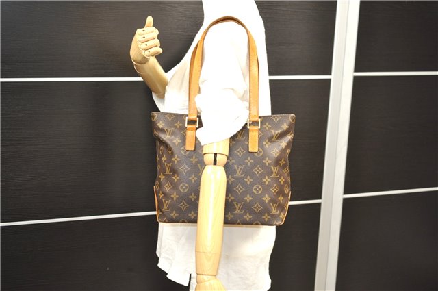Authentic Louis Vuitton Monogram Cabas Piano Tote Bag M51148 LV 8000D