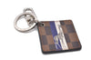 Auth LOUIS VUITTON Damier Illustre Savane Key Ring Bag Charm M62720 LV 8001C