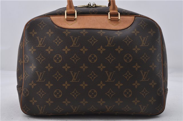 Authentic Louis Vuitton Monogram Deauville Hand Bag Purse M47270 LV 8001D