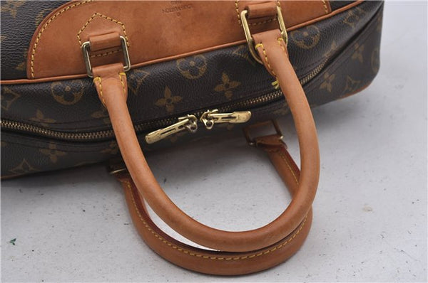 Authentic Louis Vuitton Monogram Deauville Hand Bag Purse M47270 LV 8001D