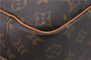 Authentic Louis Vuitton Monogram Deauville Hand Bag Purse M47270 LV 8001D