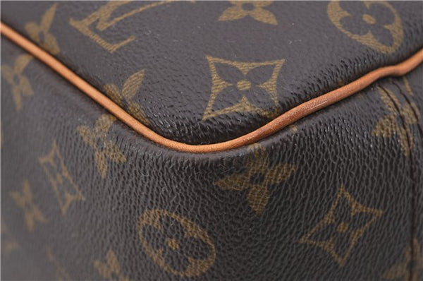 Authentic Louis Vuitton Monogram Deauville Hand Bag Purse M47270 LV 8001D