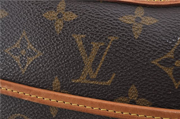 Authentic Louis Vuitton Monogram Deauville Hand Bag Purse M47270 LV 8001D