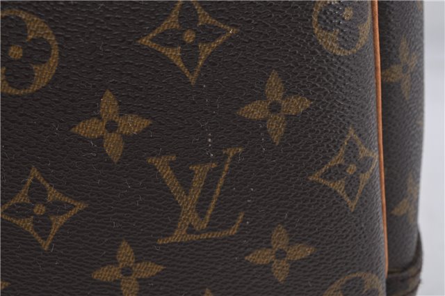 Authentic Louis Vuitton Monogram Deauville Hand Bag Purse M47270 LV 8001D