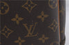 Authentic Louis Vuitton Monogram Deauville Hand Bag Purse M47270 LV 8001D