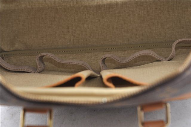 Authentic Louis Vuitton Monogram Deauville Hand Bag Purse M47270 LV 8001D