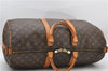 Auth Louis Vuitton Monogram Keepall Bandouliere 50 Boston Bag M41416 LV 8002D