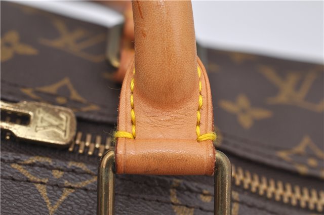 Auth Louis Vuitton Monogram Keepall Bandouliere 50 Boston Bag M41416 LV 8002D