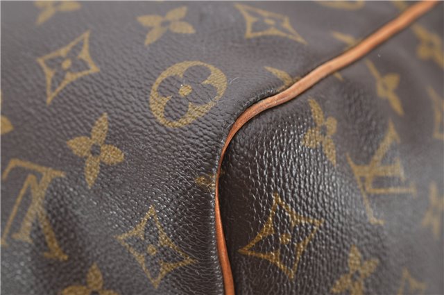 Auth Louis Vuitton Monogram Keepall Bandouliere 50 Boston Bag M41416 LV 8002D