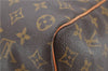 Auth Louis Vuitton Monogram Keepall Bandouliere 50 Boston Bag M41416 LV 8002D