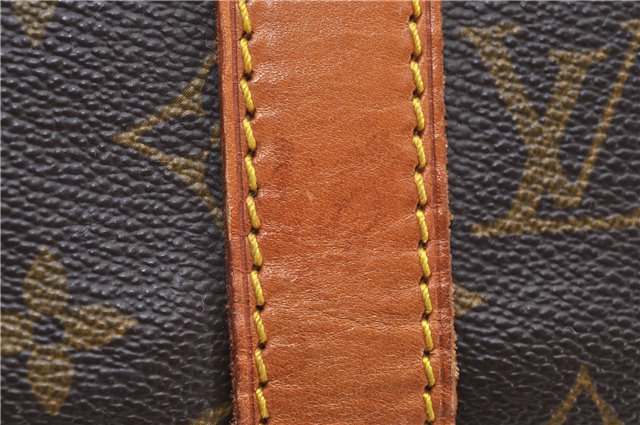 Auth Louis Vuitton Monogram Keepall Bandouliere 50 Boston Bag M41416 LV 8002D