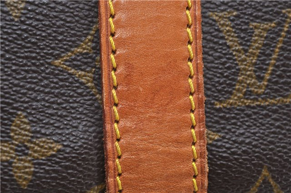Auth Louis Vuitton Monogram Keepall Bandouliere 50 Boston Bag M41416 LV 8002D