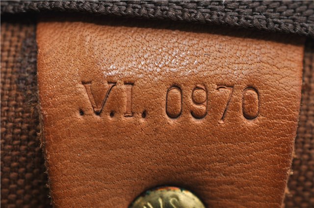 Auth Louis Vuitton Monogram Keepall Bandouliere 50 Boston Bag M41416 LV 8002D