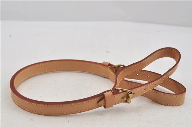 Authentic Louis Vuitton Leather Shoulder Strap For Noe Beige 25.2-28.3