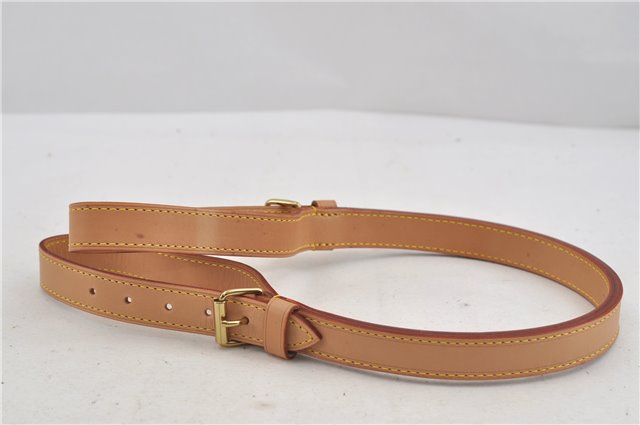 Authentic Louis Vuitton Leather Shoulder Strap For Noe Beige 25.2-28.3