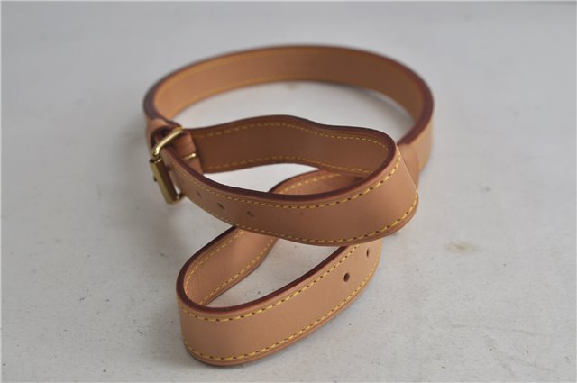 Authentic Louis Vuitton Leather Shoulder Strap For Noe Beige 25.2-28.3