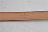 Authentic Louis Vuitton Leather Shoulder Strap For Noe Beige 25.2-28.3" LV 8003D