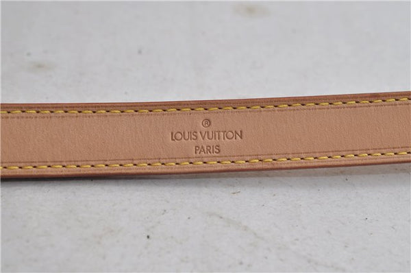 Authentic Louis Vuitton Leather Shoulder Strap For Noe Beige 25.2-28.3" LV 8003D