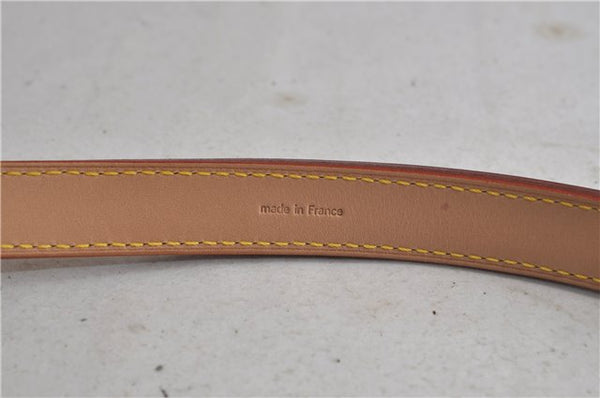 Authentic Louis Vuitton Leather Shoulder Strap For Noe Beige 25.2-28.3" LV 8003D