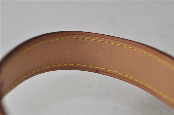 Authentic Louis Vuitton Leather Shoulder Strap For Noe Beige 25.2-28.3" LV 8003D