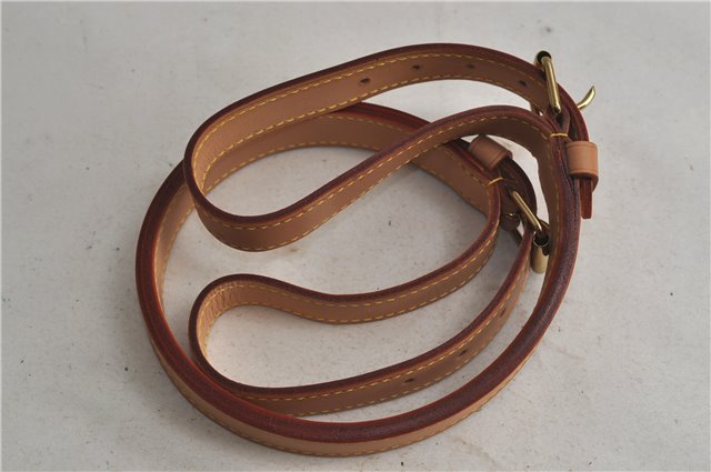 Authentic Louis Vuitton Leather Shoulder Strap For Noe Beige 25.2-28.3
