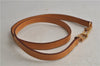 Authentic Louis Vuitton Leather Shoulder Strap Beige 38.2" LV 8005D