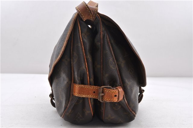 Auth LOUIS VUITTON Monogram Saumur 30 Shoulder Cross Bag M42256 LV Junk 8006C