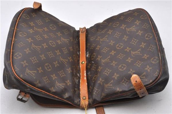 Auth LOUIS VUITTON Monogram Saumur 30 Shoulder Cross Bag M42256 LV Junk 8006C