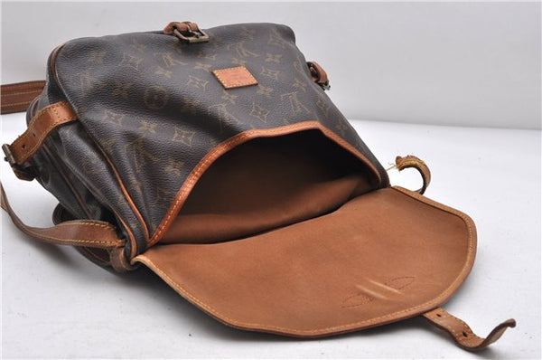 Auth LOUIS VUITTON Monogram Saumur 30 Shoulder Cross Bag M42256 LV Junk 8006C