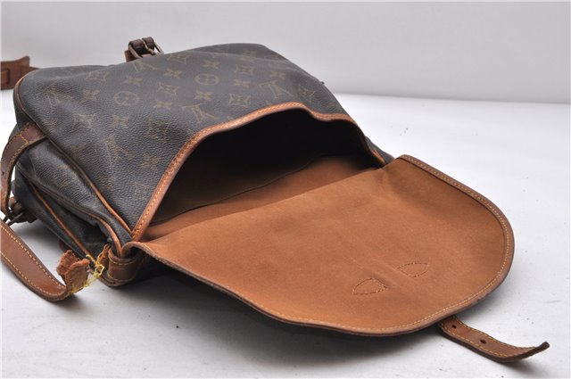 Auth LOUIS VUITTON Monogram Saumur 30 Shoulder Cross Bag M42256 LV Junk 8006C