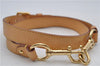 Authentic Louis Vuitton Leather Shoulder Strap Beige 35.0-39.0" LV Box 8006D