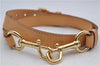 Authentic Louis Vuitton Leather Shoulder Strap Beige 35.0-39.0" LV Box 8006D