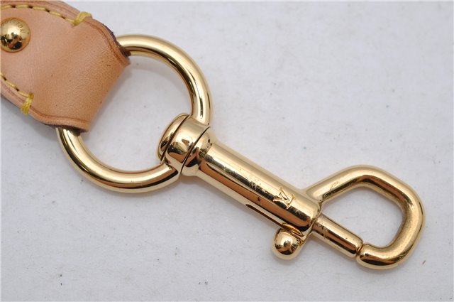 Authentic Louis Vuitton Leather Shoulder Strap Beige 35.0-39.0
