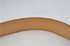 Authentic Louis Vuitton Leather Shoulder Strap Beige 35.0-39.0" LV Box 8006D
