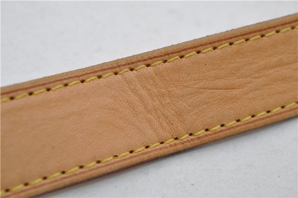 Authentic Louis Vuitton Leather Shoulder Strap Beige 35.0-39.0" LV Box 8006D