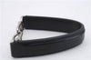 Authentic Louis Vuitton Leather Handle Strap Black 13.0" LV 8007D