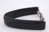 Authentic Louis Vuitton Leather Handle Strap Black 13.0" LV 8007D