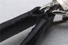 Authentic Louis Vuitton Leather Handle Strap Black 13.0" LV 8007D