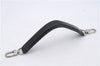 Authentic Louis Vuitton Leather Handle Strap Black 13.0" LV 8007D