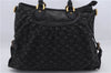 Auth Louis Vuitton Monogram Denim Neo Cabby Shoulder Hand Bag M95352 Black 8008D