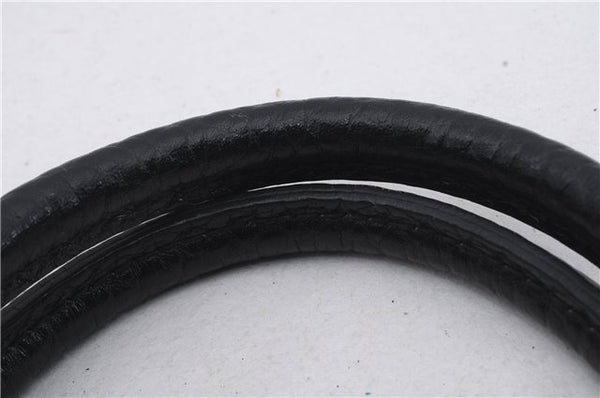 Auth Louis Vuitton Monogram Denim Neo Cabby Shoulder Hand Bag M95352 Black 8008D