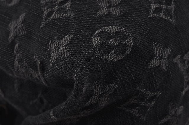 Auth Louis Vuitton Monogram Denim Neo Cabby Shoulder Hand Bag M95352 Black 8008D