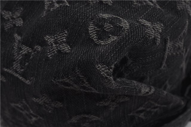 Auth Louis Vuitton Monogram Denim Neo Cabby Shoulder Hand Bag M95352 Black 8008D