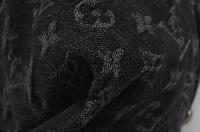 Auth Louis Vuitton Monogram Denim Neo Cabby Shoulder Hand Bag M95352 Black 8008D