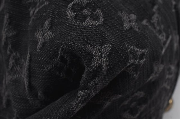 Auth Louis Vuitton Monogram Denim Neo Cabby Shoulder Hand Bag M95352 Black 8008D