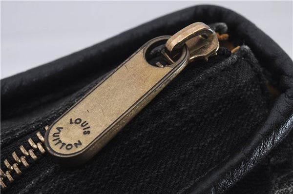 Auth Louis Vuitton Monogram Denim Neo Cabby Shoulder Hand Bag M95352 Black 8008D