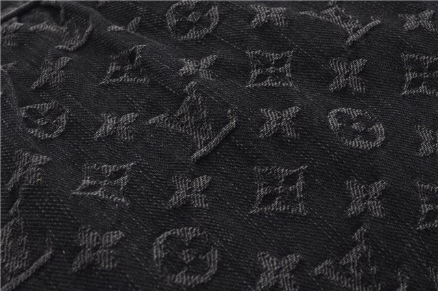 Auth Louis Vuitton Monogram Denim Neo Cabby Shoulder Hand Bag M95352 Black 8008D